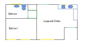 Sheltered Houseing floor plan