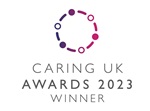 Logo for Care UK Award Winnder 2023